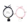 Halloween Cartoon Ghost Pendant Braided Bracelet Gifts Friendship Jewelry
