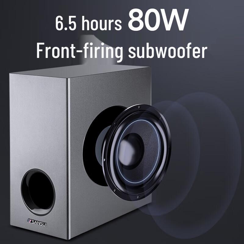 SANSUI 91W Home KTV Soundbar System