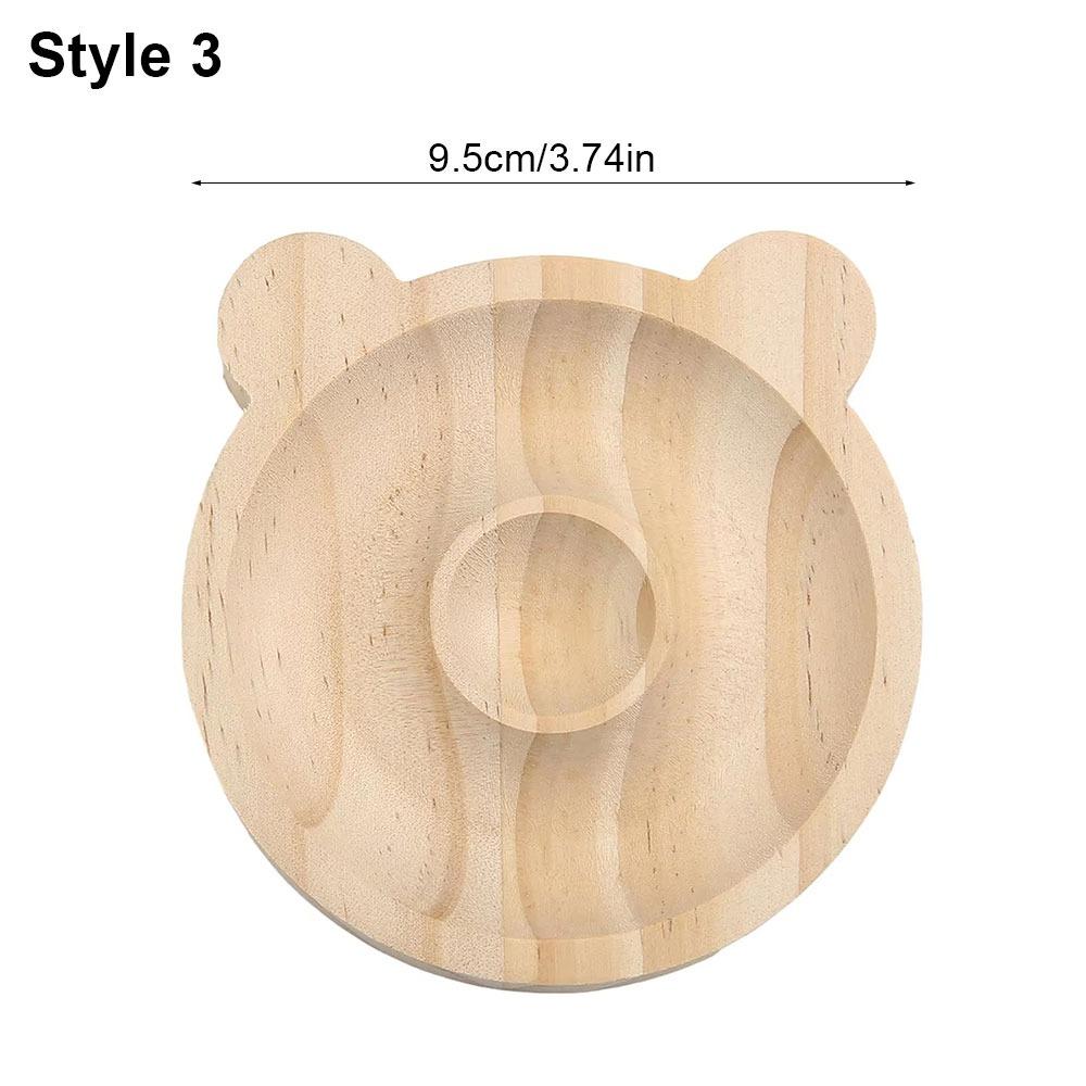 1Pc Organizer Mat Wooden Jewelry Tray 10cm DIY Bead Design Board Wooden Bracelet Display Stand Plate Jewelry Packaging & Display