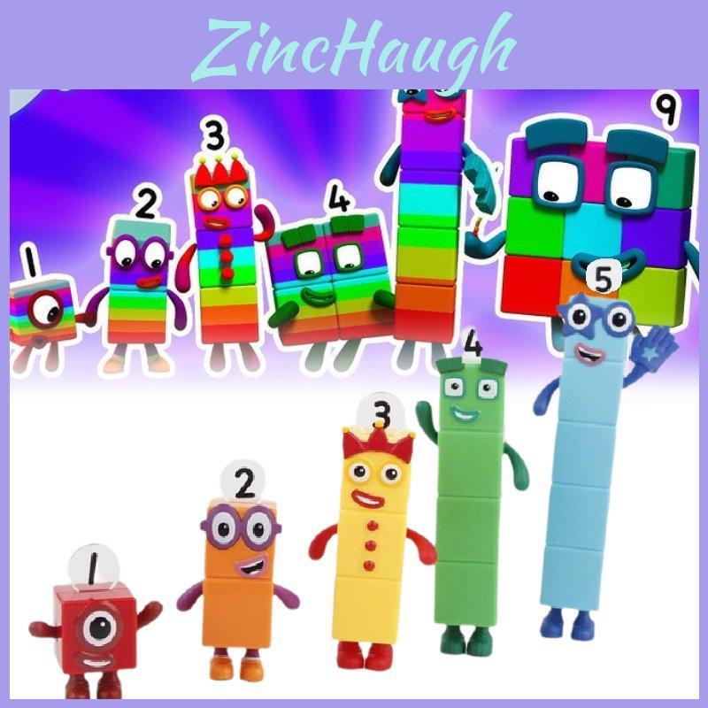 Numberblocks Cartoon Character Blocks Versatile Fun And Educational Play Figures