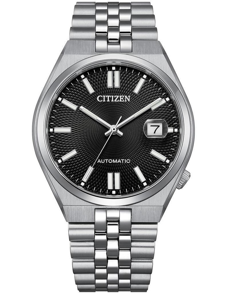 CITIZEN Tsuyosa Automatic 60 Hours Power Reserve SS Men’s Watch NK0020-55E