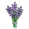 Women Brooch Romantic Crystal Lavender Flower Lapel Pins Lavender Shape Brooch Pin Gifts Luxury Jewelry YSL
