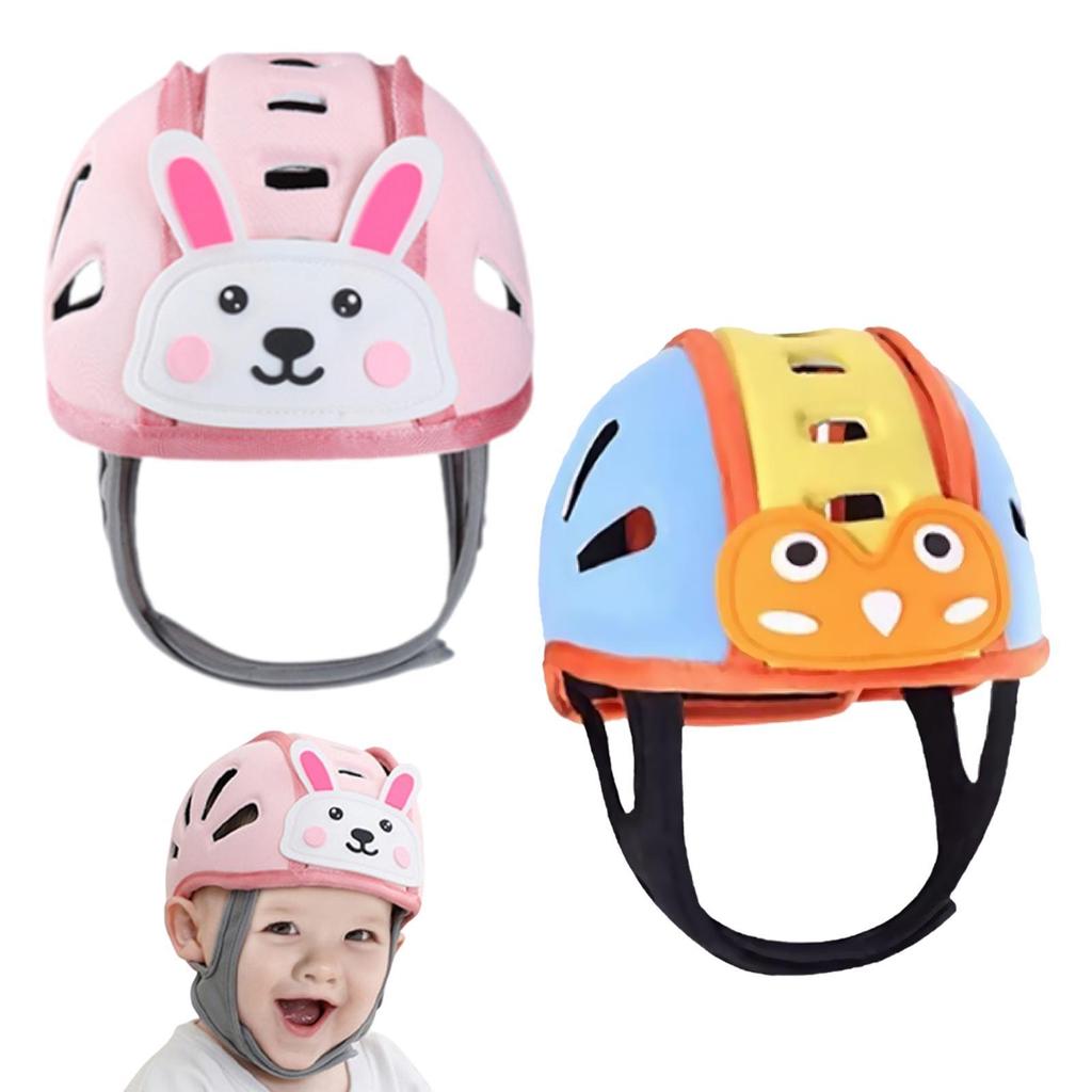 Adjustable Infant Blocking Helmet Hat Anti Fall Padded Safety Device for Baby Head Protection Crawling Walking