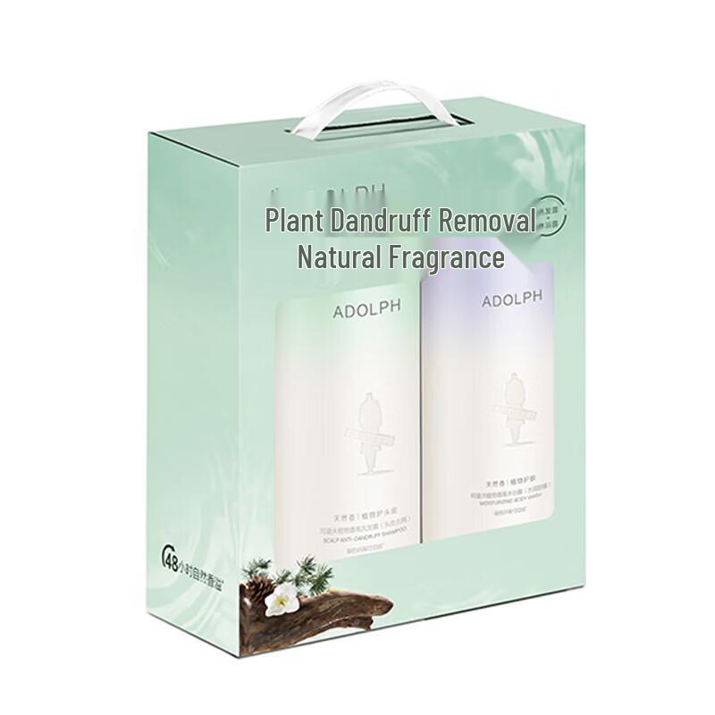 Adolph Natural Fragrance Anti-Dandruff Shampoo & Body Wash Set