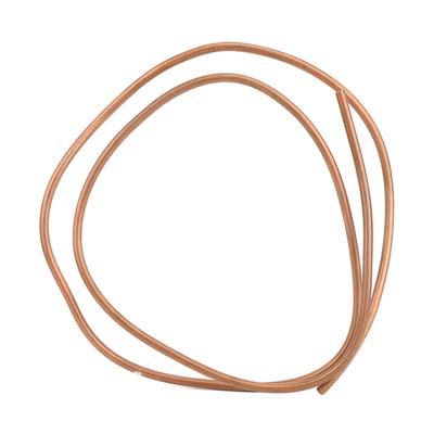 2m C1100 T2 Copper Tube Soft Coil Pipe for Air Conditioner Refrigerator OD 8mm  ID 6mm