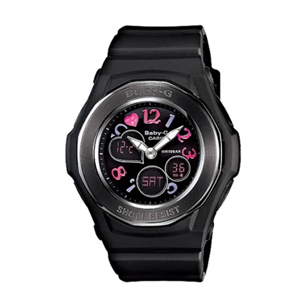 BABY-G Women's Jelly Watch Resin Watch BGA-106LA-1B