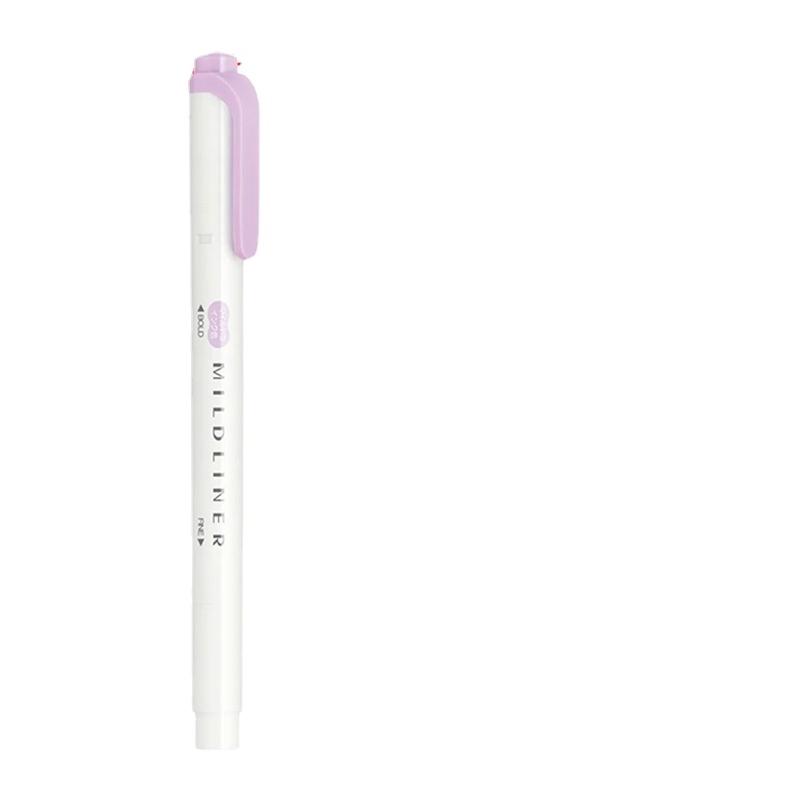 Mild Liner Double Headed Fluorescent Pen Hook Pen Highlighter Pen Color Mark Pen Cute