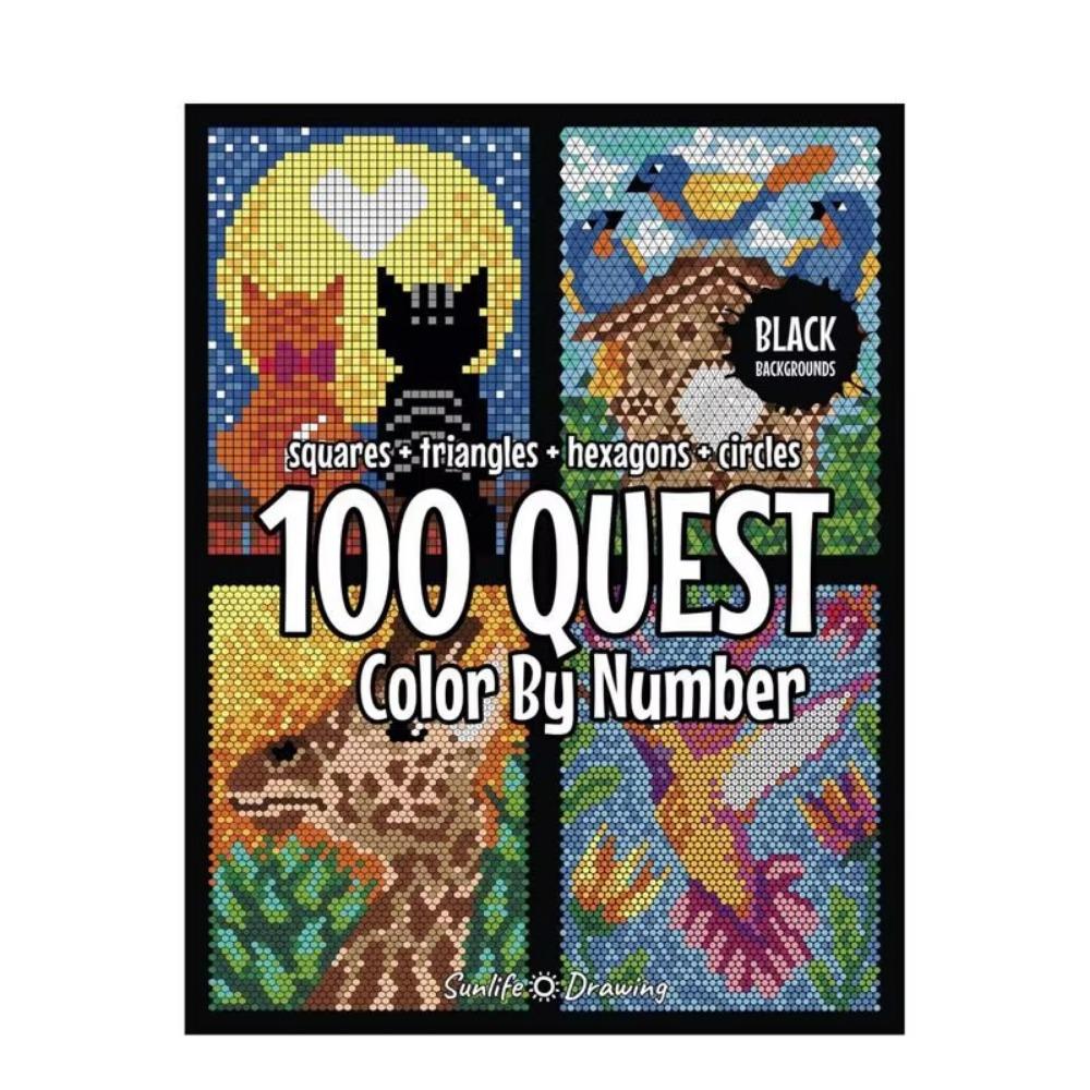 

Мультяшная раскраска по номерам Бумага для рисования Учебная книга Раскраска Набор Игрушка для раскрашивания Book