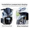 Motorcycle Front Fender Carbon Fiber Pattern Front Wheel Mudguard Water Splash Protection Cover For Honda PCX160 2021-2025