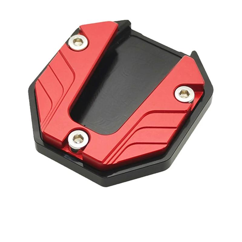 Motorcycle Bike Scooter Kickstand Extender Foot Side Stand Extension Foot Pad Support Plate Aluminum Alloy Motorbike Accessories