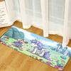Unicorn Carpet Long Floor Mat Love Theme Doormat