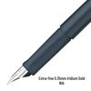 Schneider 0.35mm Iridium Gold Nib Fountain Pen - BK406 Starry Sky Model with Replaceable Ink Cartridge