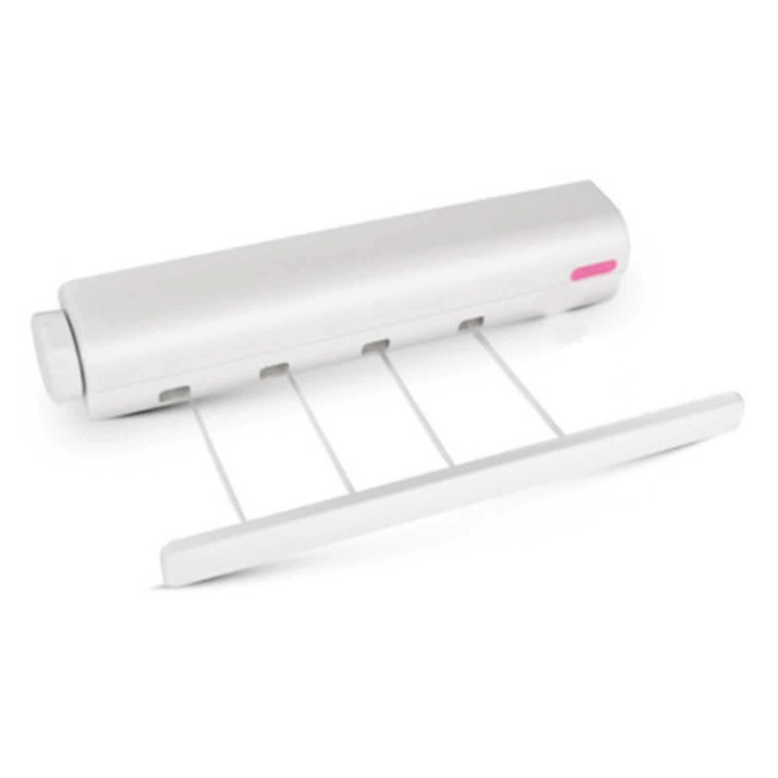 

Clothes Dryer with 4 Hanging Hooks Clothes Drying Rack Clothesline for Maximizing Storage Space