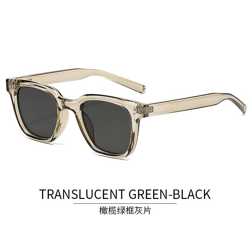 Korean Fashion Style Sunglasses For Men Square Shape Anti-Glare Sun Glasses For Women Vintage Retro Style Sunglasses Women