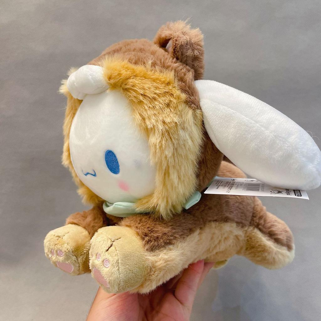 Melody Cinnamoroll Dog Kuromi Maid Outfit Series Plush Toy Stuffed Dolls Cute Cartoons Bag Pendant Kids Toy Children Baby Birthday Christmas Gifts