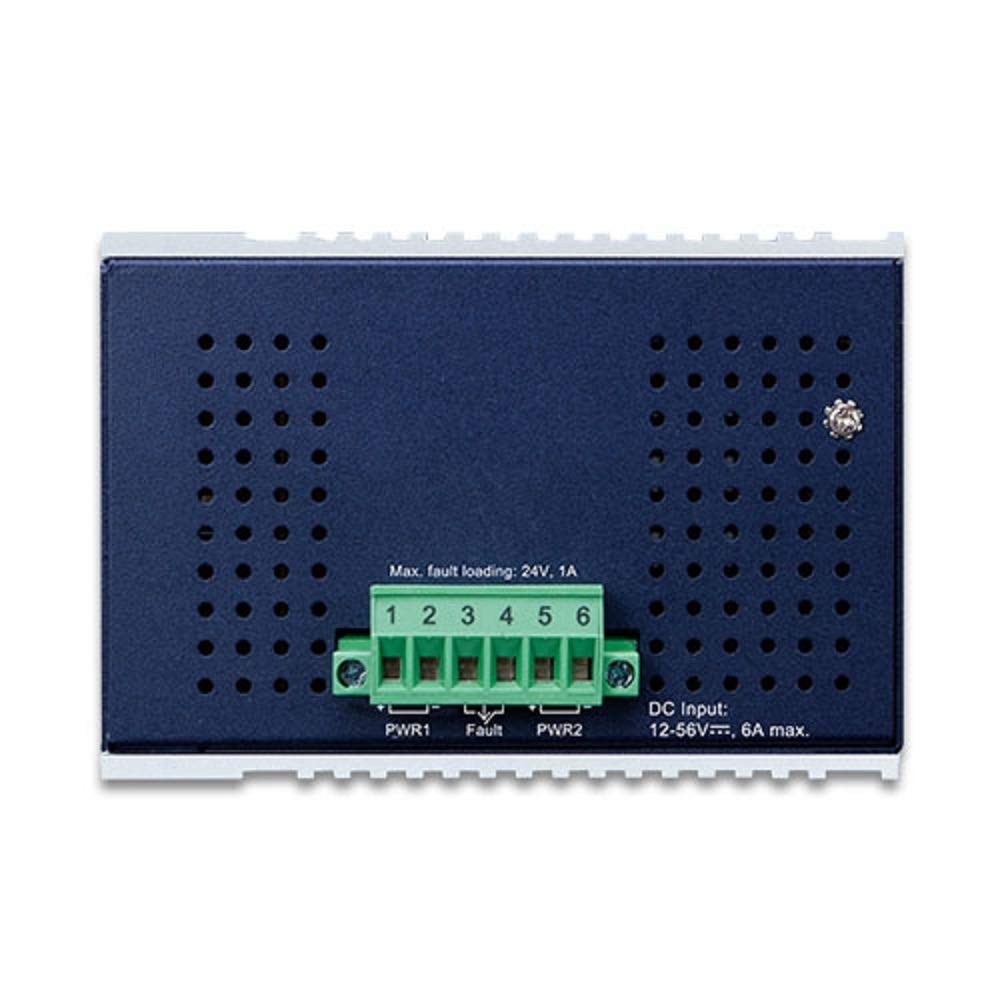 PoE SFP Ethernet IGS-1020PTF-12V_Industrial 8-port 10/100/1000T 802.3at + 2-Port 100/1000X Switch(12V)
