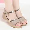 sandalias women cute sweet peep toe sexy party night club high heel sandals lady fashion elegant golden comfort shoes ab554