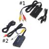 AV-zu-HDMI-kompatibler Konverter, RCA-zu-HDMI-kompatibler Audio-/Video-Konverter-Adapter, unterstützt 1080p NTSC/PAL für Set-Top-Boxen