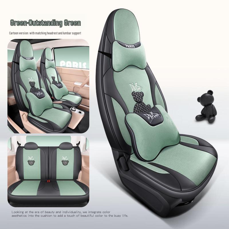 Full Surround Cartoon Car Seat Cover for Geely Panda Mini - Fits 23 Models