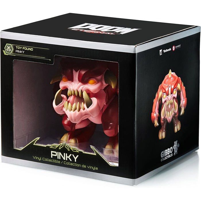 Figurine - NUMSKULL - Pinky Doom - Rouge - 13,5 cm - Figurine de collection