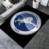 2025 Neuer Millwall FC Teppich für Wohnzimmer Schlafzimmer Zuhause Sofadekoration, Kinderspiel Rutschfeste Fußmatte