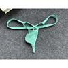 Low Rise G-String Men Sexy Ice Silk Underwear Bulge Pouch Panties Man T-Back Thongs Breathable Underpants Soft Erotic Lingerie