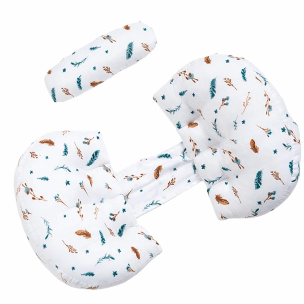 Cotton Waist Pillow Side Sleep Abdominal Support Pillow Comfort Maternity Pillow Pregnant Women