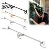 Asta di Trazione Regolabile Supporto Ghirlanda Gancio Natalizio Lunghezza 23.6"-59" Robusto Decorazione Stagionale per Porte d'Ingresso per Porte Appendi Ghirlande Senza Foratura