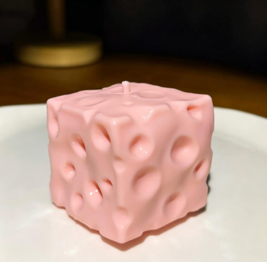 Tpr Käse-Zange Quetsch-Kokosöl Handgemachte Kugel Kunststoff Non-Rebound Zange Stressabbau Squishy Partygeschenke