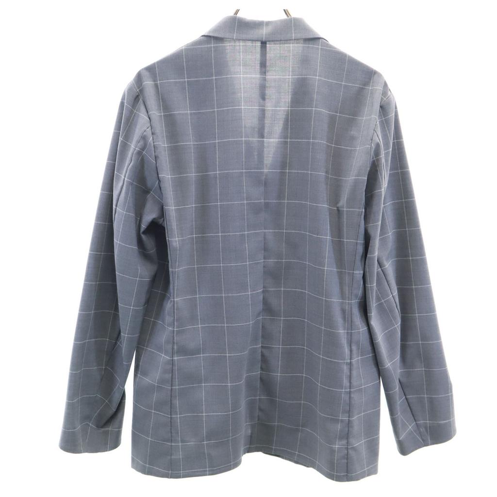 Ungetragener uniform experiment 20SS Windowpane-Check 3B taillierter Blazer Herren Gebraucht