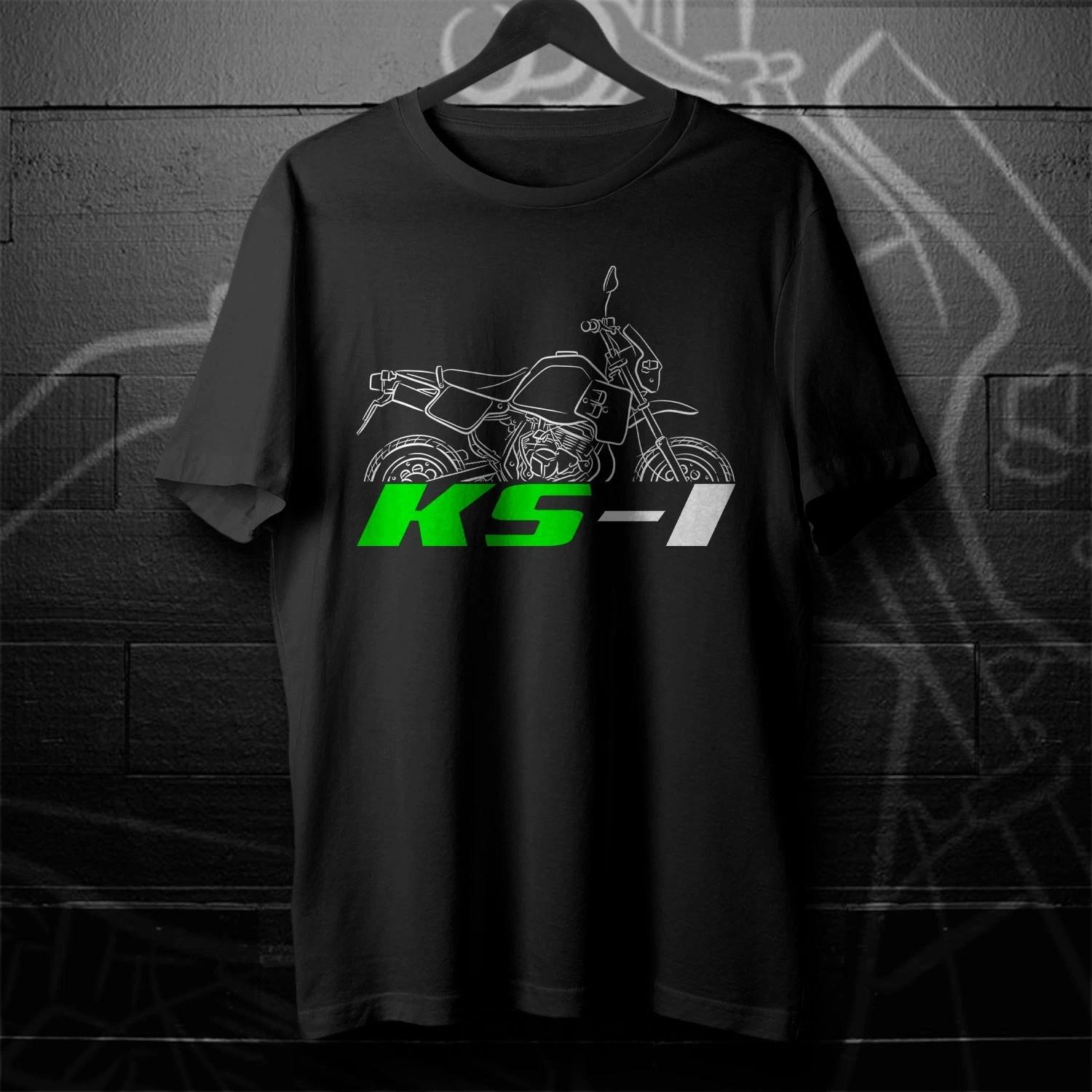 

For Kawasaki KS-I & KS-II 1987-1989 fans - Motorcycle T shirt XL