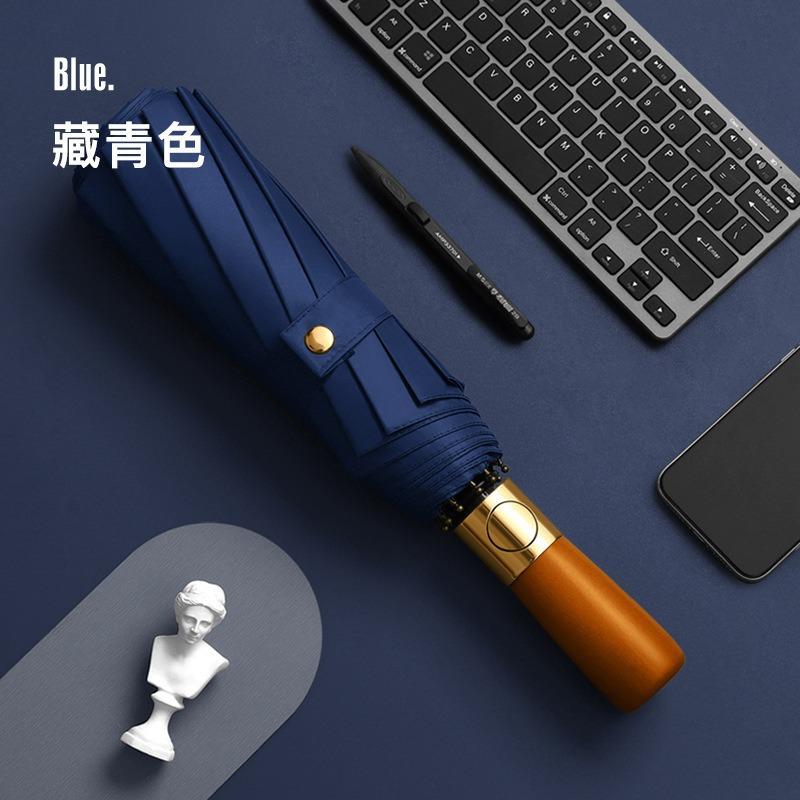 Umbrella Customized Manual Automatic Folding Umbrella Sunscreen Umbrella Weather and Rain Business Advertising Umbrella Wholesale Printable LOGO