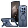 KEYSION Hollow Heat Dissipation Case for Redmi Note 15 Pro+ 5G 15 Pro 4G Magnetic Cooling Hide Stand Shockproof Phone Back Cover