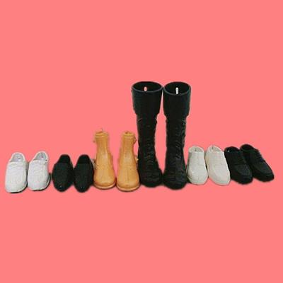 6 Perechi Pantofi Ken Doll Fără Gust Plastic Nou Jucărie Pantofi Mini pentru Copii