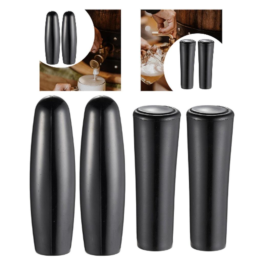 2x Beer Tap Handle Easy to Use Portable Sturdy Beer Barrel Tap Handle for Restaurants Wine Makers Craft Brewers Makers Weddings