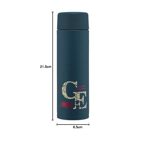 ZOJIRUSHI Detective Conan 0.48L Seamless Stainless Steel Water Bottle with Screw Top, Edogawa Conan Design, SM-ZN48C-EA