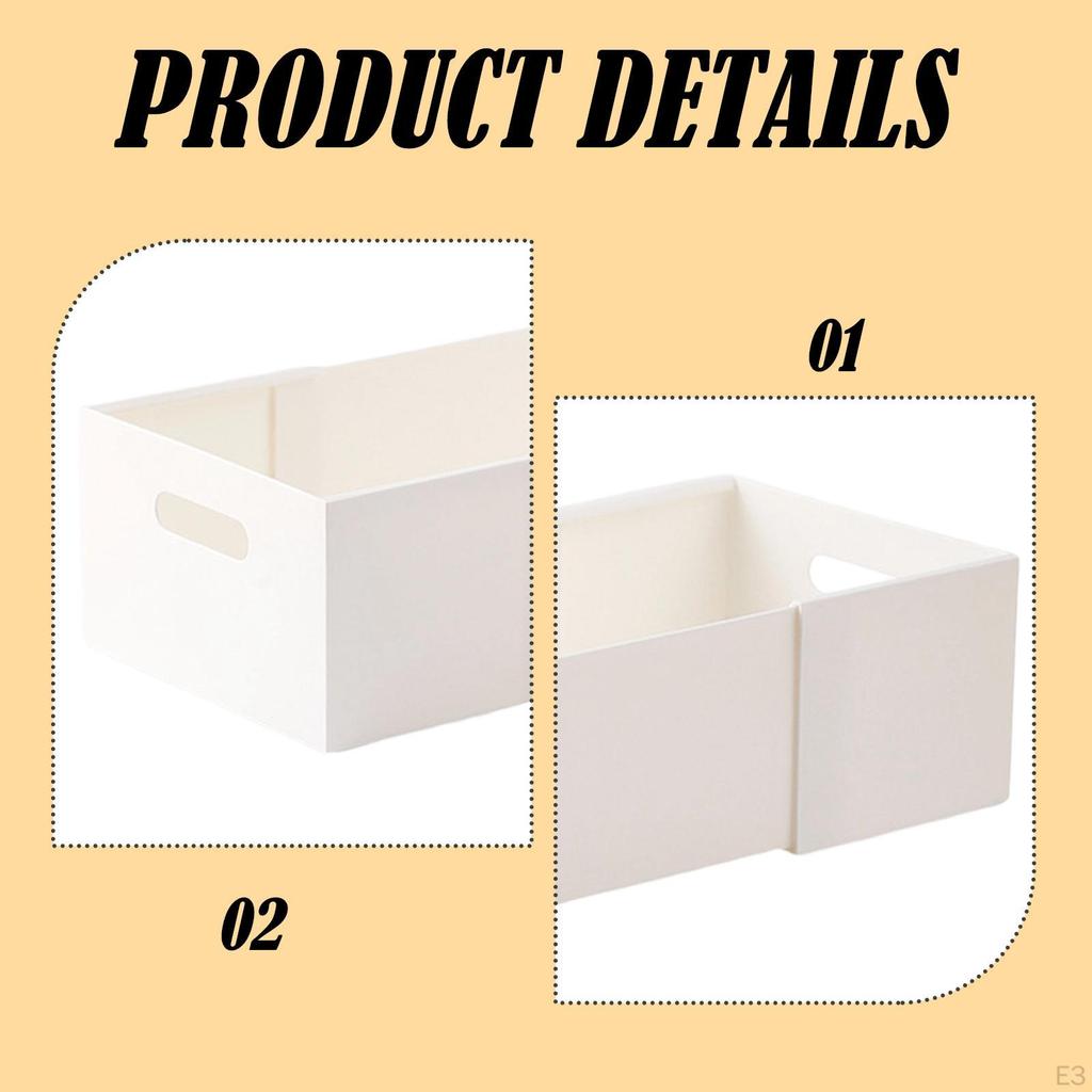 Drawer Organizer Versatile Home Organization Accessory Storage Bin for Cabinet Office