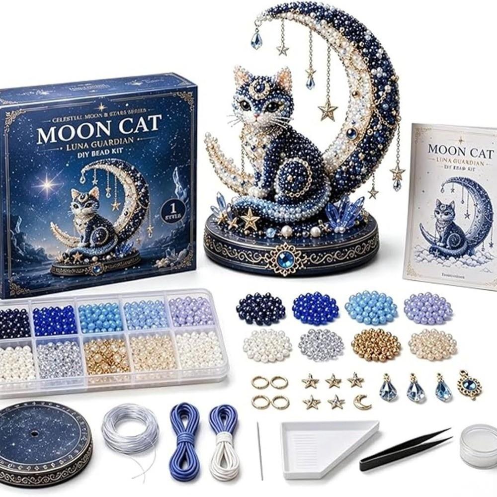 3D Design DIY Beadwork Craft Kit Handmade Animal Bead Set DIY Bead Craft Set  Home Decor 06