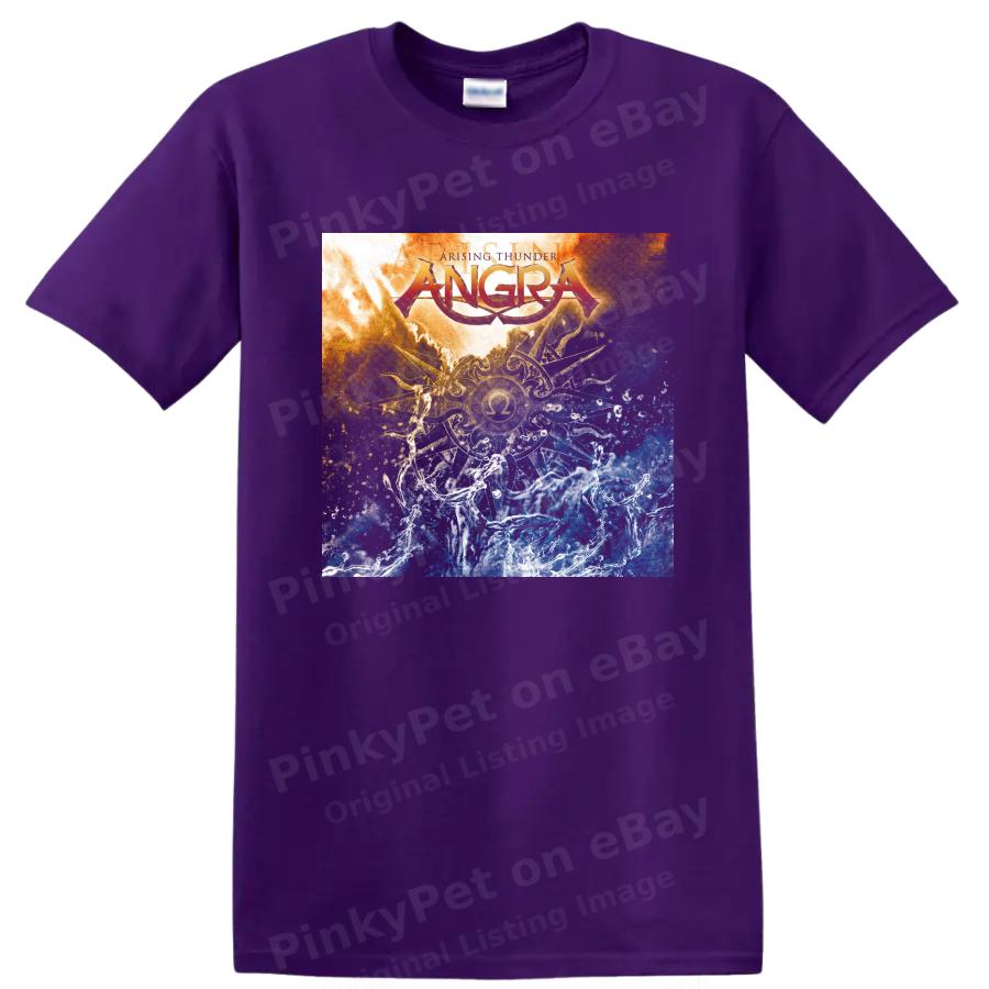 Arising Thunder Graphic T Shirt Colorful Water Design Men’s Casual Tee