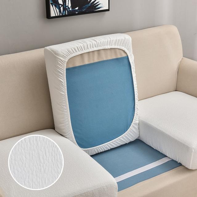 Bubble Pattern Elastic Solid Seat Cushion Cover Stretch Sofa Covers For Living Room Furniture Protector Couch Cover