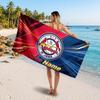 St. Louis Cardinals Customized Name Text Beach Towel, Soft Absorbent Towel Beach Pool Travel Personal Gift