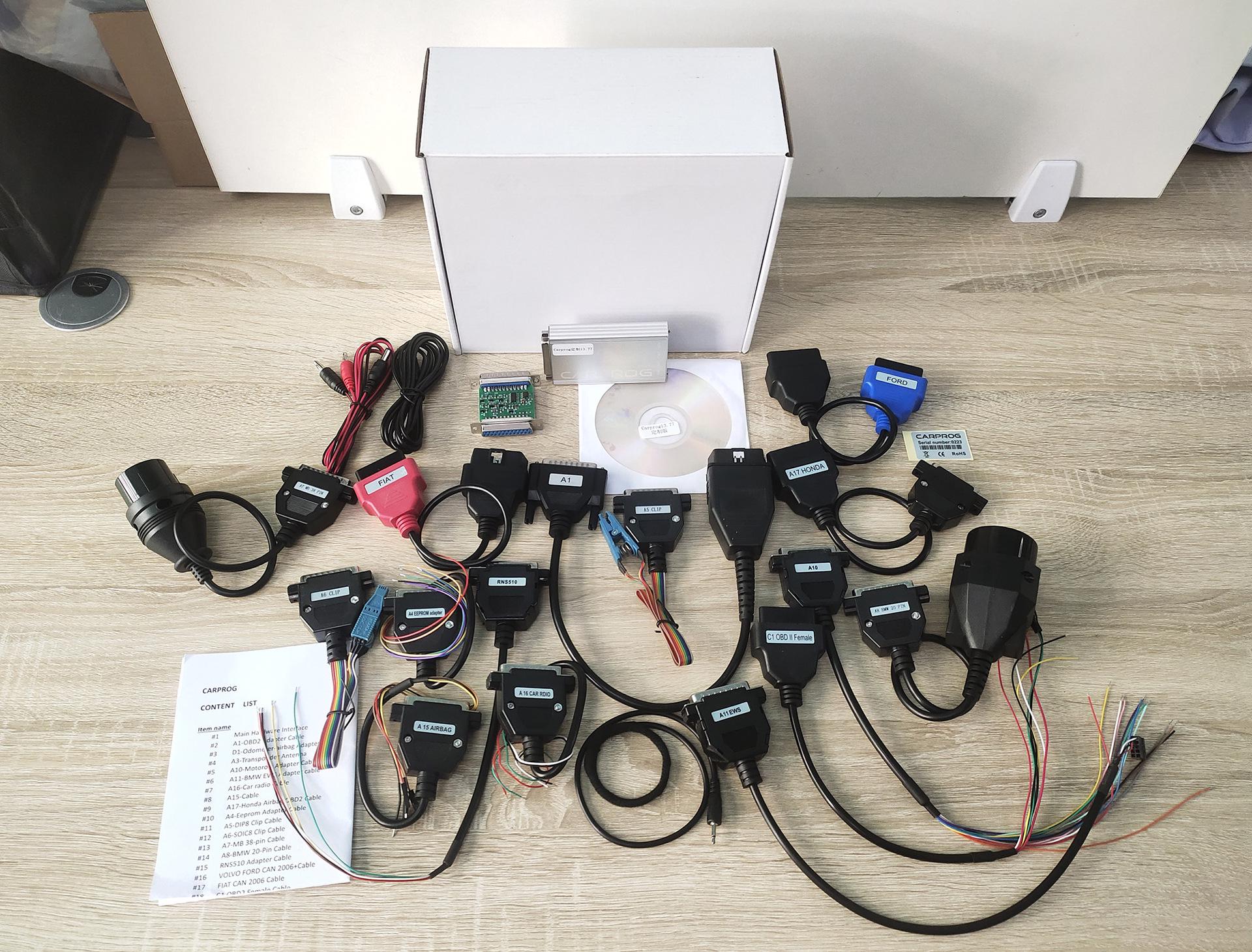 

CARPROG V13.77 Улучшенный инструмент для ЭБУ автомобиля с 21 модулем (Онлайн версия)