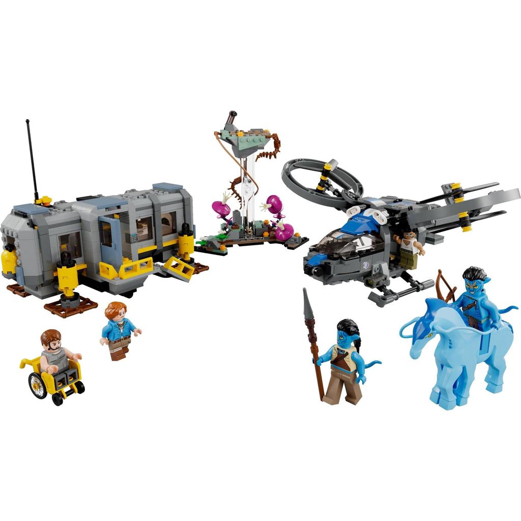 LEGO Avatar Pandora: The Sky Mountains and RDA's Samson 75573 Toy Building Blocks Gift Fantasy Movie Boys and Girls Ages 9 and Up