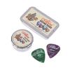 12/24Pcs Acoustic Electric Guitar Picks Plectrums Multifunction Celluloid With Metal Picks Collection Box For Guitar Lovers