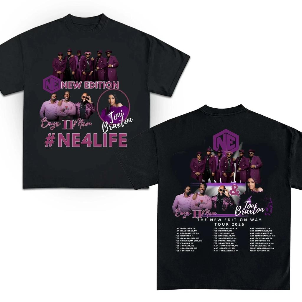 Vintage R&B Concert Tour 2026 T-Shirt Music Fan Graphic Tee