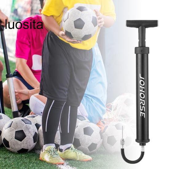 Pompka do piłek sportowych, dysza obrotowa, uchwyt w kształcie litery T, wąż przedłużający pompki do piłek, ręczna pompa wysokociśnieniowa, inflator typu push-pull