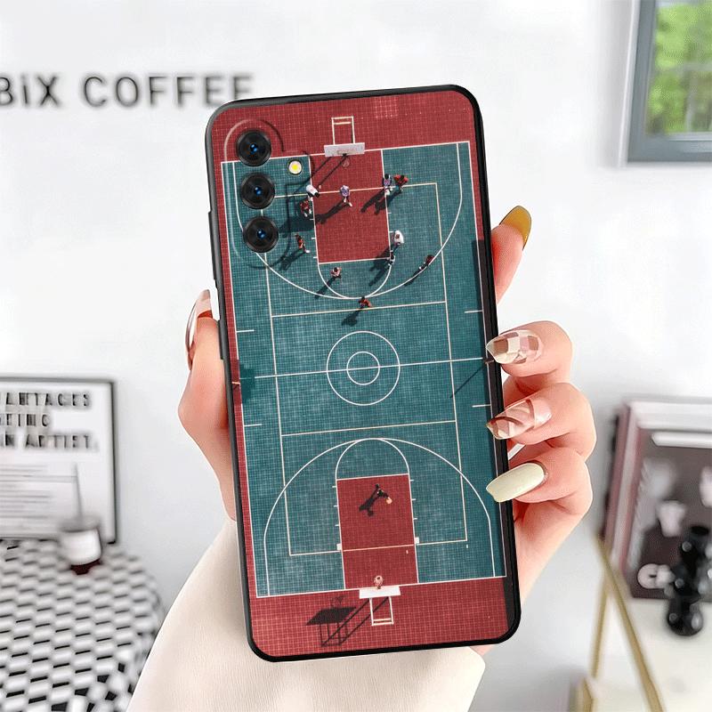 Basketball Sports Aesthetics Soft Phone Case for Samsung A17 A37 A57 A16 A26 A36 A56 A15 A25 A35 A55 A14 A24 A34 A54 A13 A23 A33