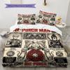 One-Punch Man Soft Duvet Cover Children's Bedding Set,Extra Large Size Christmas Gifts Various Sizes Available -HE105