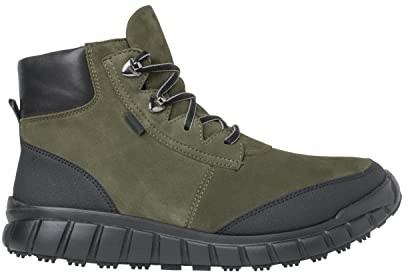 Ganter Nubuck Boots Green Olive Black