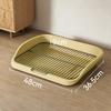 Dog Potty Tray Dog Litter Box Dog Pee Holder, Puppy Training Pad for Home Outdoor